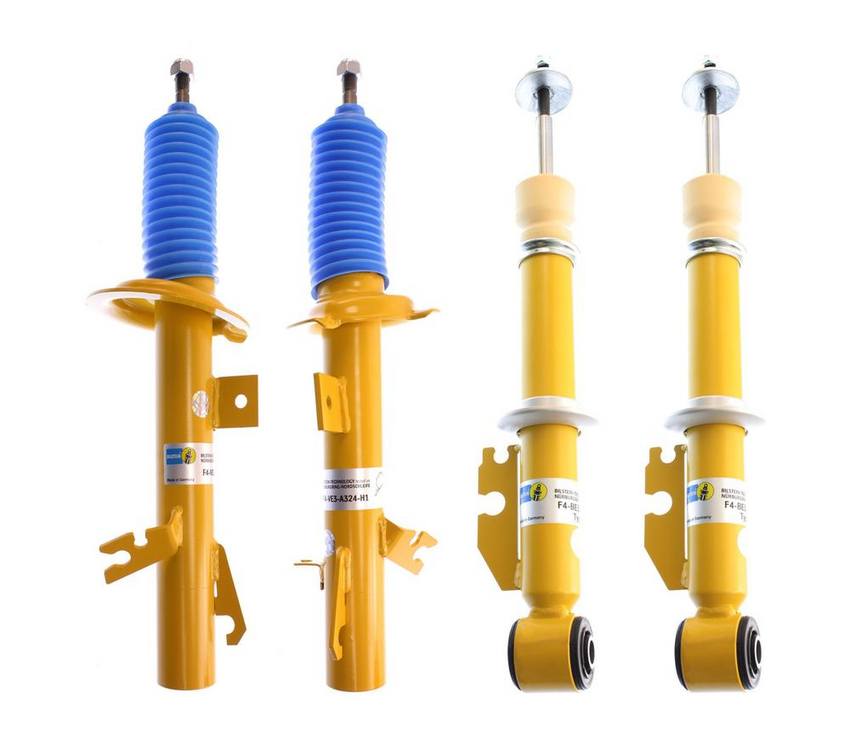 Mini Suspension Strut and Shock Absorber Assembly Kit - Front and Rear (B6 Performance) 33526781136 - Bilstein 3816126KIT